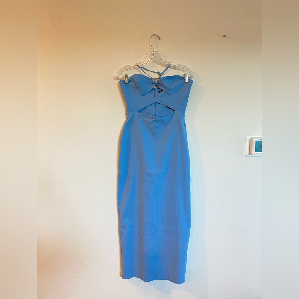 Zara Cut Out Midi Dress
